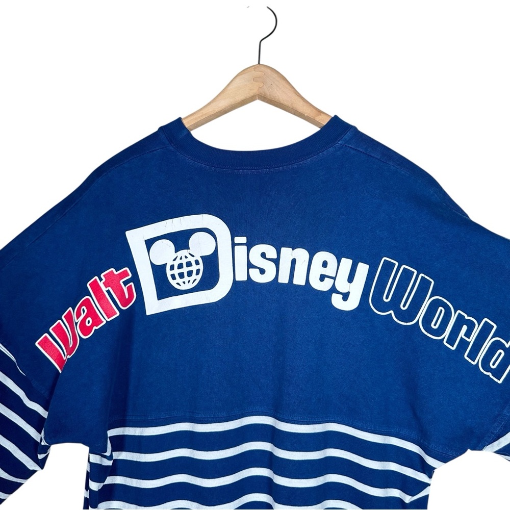 DISNEY PARKS Vintage Walt Disney World Collection Striped Long Sleeve Shirt - Picture 5 of 8